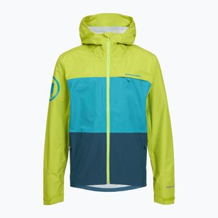 Чоловіча велосипедна куртка Endura Singletrack II Waterproof lime green