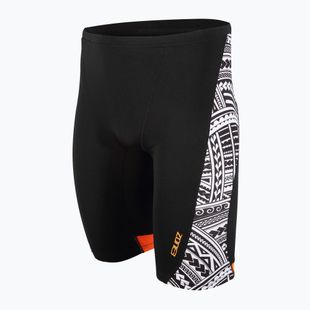 Плавки чоловічі ZONE3 Kona Speed Jammer tribal print/black/white/orange