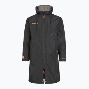 Плащ ZONE3 Recycled Robe Parka black/grey/orange