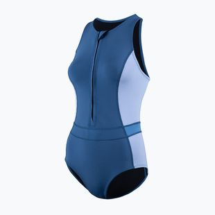 Гідрокостюм жіночий ZONE3 Yulex Sleeveless multi blue/white