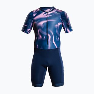 Комбінезон для тріатлону чоловічий ZONE3 Activate+ Trisuit print