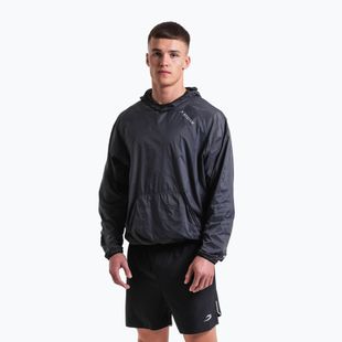 Кофта чоловіча BOXRAW Genaro Oversized Windbreaker Hoodie charcoal