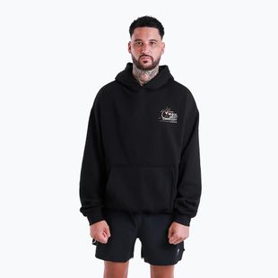 Кофта чоловіча BOXRAW Hook Right Goodnight Oversized Hoodie black
