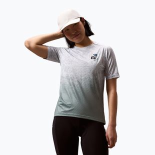 Футболка велосипедна жіноча Endura Singletrack Print W aero blue