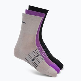 Шкарпетки жіночі Endura Coolmax Race 3 pairs W end purple