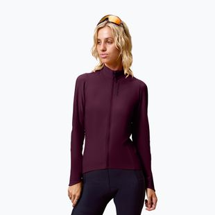 Кофта велосипедна жіноча Endura Loop Ride L/S Jersey black cherry