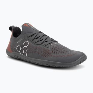 Кросівки barefoot чоловічі Vivobarefoot Primus Lite Knit obsidian/cherry tomato