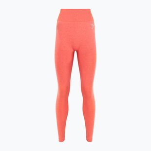 Легінси для тренувань жіночі Gymshark Vital Seamless orange / marl