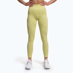 Легінси тренувальні жіночі Gymshark Adapt Animal Seamless firefly green
