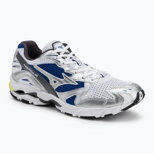 Кросівки чоловічі Mizuno Wave Rider 10 white/silver/surf the web