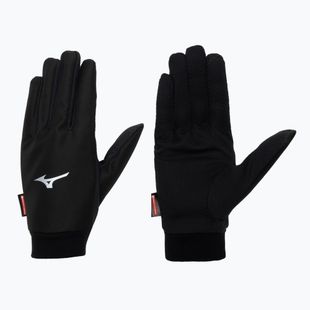 Рукавички для бігу Mizuno Wind Guard black