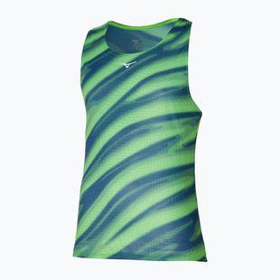 Чоловіча бігова майка Mizuno DAF Graphic Tank світло-зелена