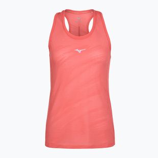 Жіноча бігова майка Mizuno Aero Tank кольору затонулого коралу