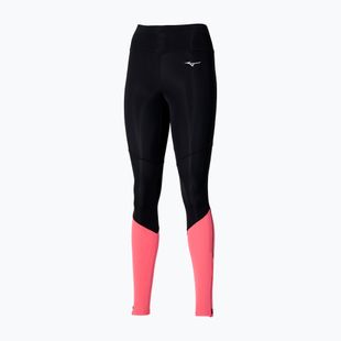 Жіночі легінси Mizuno Core Long Tight чорні/коралові
