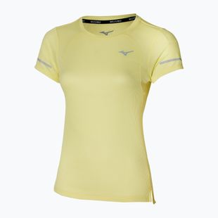 Жіноча бігова футболка Mizuno DryAeroFlow Tee блідо-лаймово-жовта