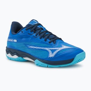 Кросівки для тенісу чоловічі Mizuno Wave Exceed Light 2 AC mugen blue/white/river blue