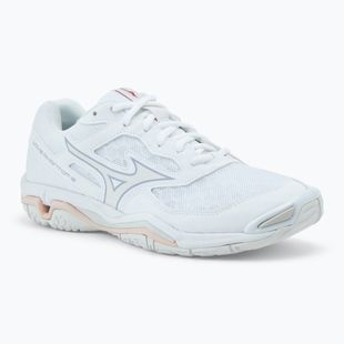 Кросівки для гандболу жіночі Mizuno Wave Phantom 3 white/aleutian/cloud pink
