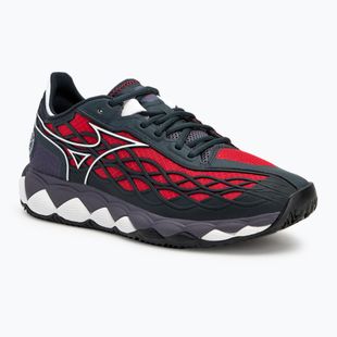 Кросівки для паделю чоловічі Mizuno Wave Enforce Tour Padel graystone/white/salsa