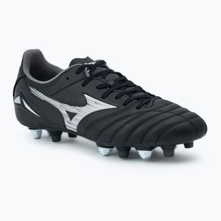 Кросівки футбольні чоловічі Mizuno Morelia Neo IV Pro MIX black/galaxy silver