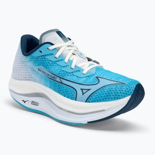 Кросівки для бігу жіночі Mizuno Wave Rebellion Flash 2 river blue/blue wing teal/white