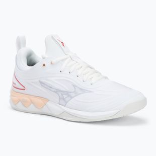 Кросівки для волейболу жіночі Mizuno Wave Luminous 3 white/aleutian/cloud pink