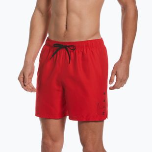 Шорти для плавання чоловічі Nike Swoosh Break 5" Volley червоні NESSC601-614