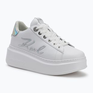 Кросівки жіночі KARL LAGERFELD Anakapri Signia white leather w/silver