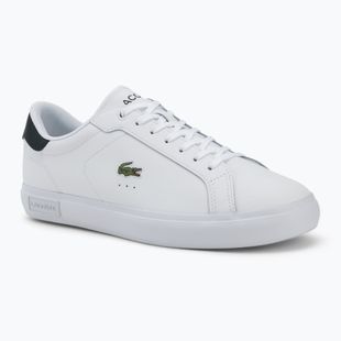 Кросівки чоловічі Lacoste Powercourt white/dark green