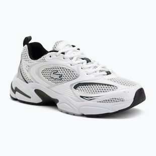 Кросівки чоловічі Lacoste Storm 96 white/dark green