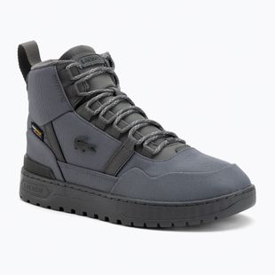 Кросівки чоловічі Lacoste T-Clip Winter dark gray/dark gray