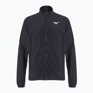Кофта тенісна чоловіча Mizuno Frontier Shadow black