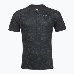 Футболка для бігу чоловіча Mizuno Graphic Trail Tee black