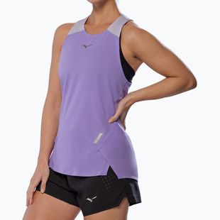 Футболка для бігу жіноча Mizuno Tech Light Tank paisley purple