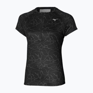Футболка для бігу жіноча Mizuno Graphic Trail Tee black