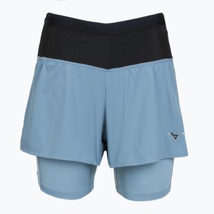 Шорти для бігу жіночі Mizuno Trail ER 2IN1 citadel