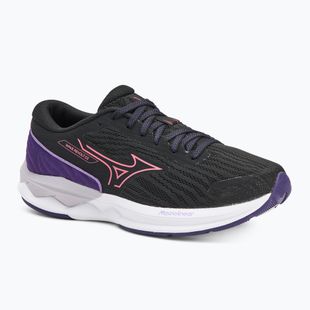 Кросівки для бігу жіночі Mizuno Wave Revolt 3 black/camellia rose/violet indigo