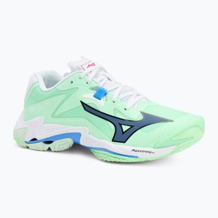 Кросівки волейбольні Mizuno Wave Lightning Z8 neo mint/black/frontier blue