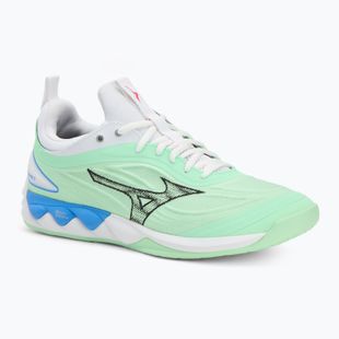 Кросівки волейбольні Mizuno Wave Luminous 3 neo mint/black/frontier blue