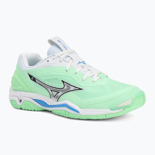 Кросівки Mizuno Wave Stealth 6 neo mint/black/frontier blue