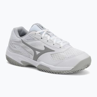 Кросівки тенісні жіночі Mizuno Break Shot 5 CC white/ ultimate gray/ harbor mist