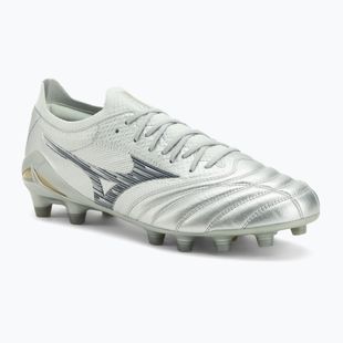 Кросівки футбольні чоловічі Mizuno Morelia Neo IV β Japan Fg galaxy silver/8605c/coolgray3c