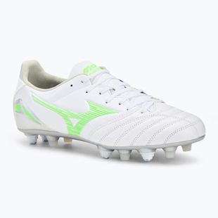 Кросівки футбольні чоловічі Mizuno Morelia Neo IV Pro Mix white/neon green/cool gray 3c