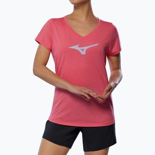 Футболка для бігу жіноча Mizuno Core RB Tee camellia rose