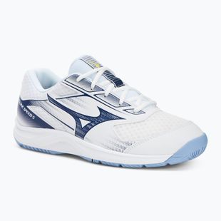 Кросівки волейбольні Mizuno Cyclone Speed 5 white/bellwether blue/bel air blue