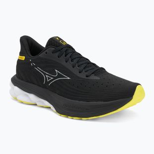 Кросівки для бігу чоловічі Mizuno Wave Skyrise 6 black/harbor mist/lemon tonic