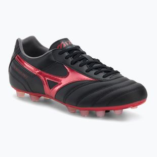 Кросівки футбольні чоловічі Mizuno Morelia II Pro FG black/morelia 40th red/black sand