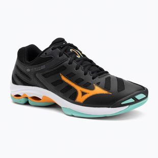Кросівки волейбольні Mizuno Wave Voltage 2 black/tangelo/ice green