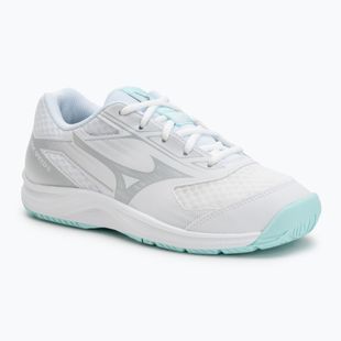 Кросівки волейбольні жіночі Mizuno Cyclone Speed 5 white/blue tint