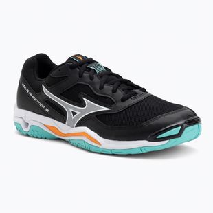 Кросівки гандбольні Mizuno Wave Phantom 3 black/tangelo/ice green