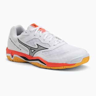 Кросівки гандбольні Mizuno Wave Phantom 3 white/fiery coral 2/citrus